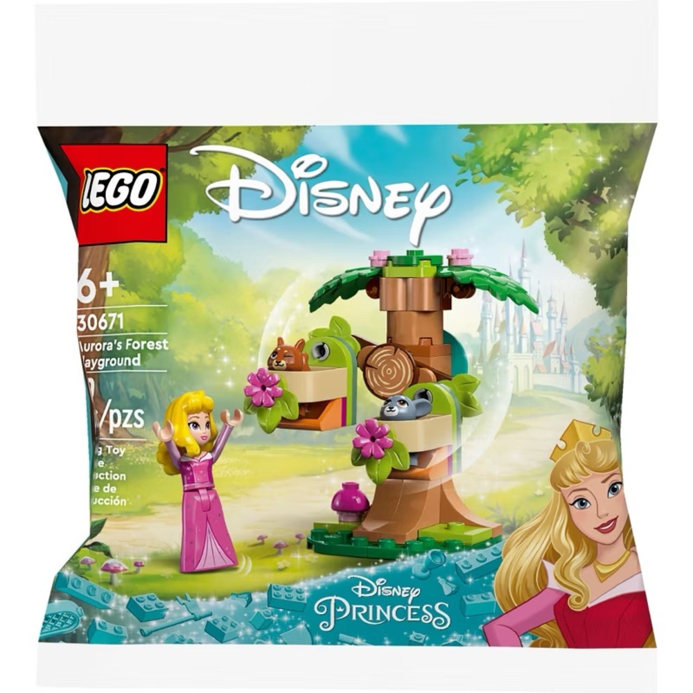 🆕 LEGO Disney Princess Aurora's Forest Playground 30671